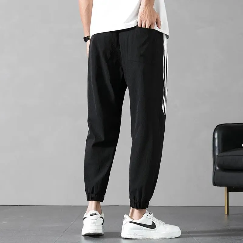 Men's ice silk sweatpants