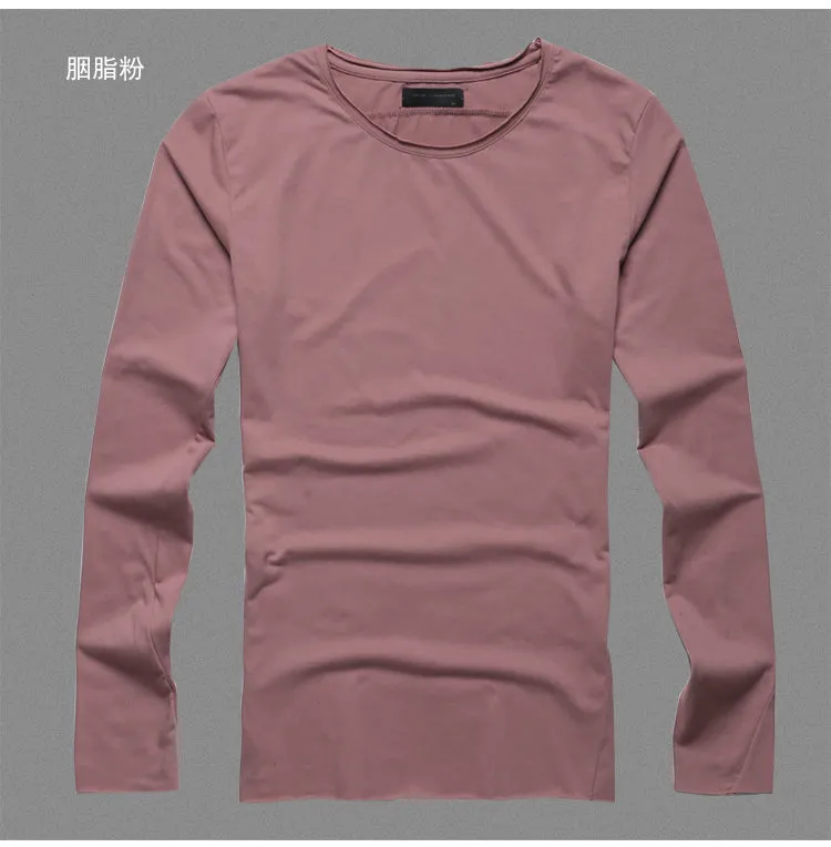Men's Long Sleeved Autumn T-Shirt