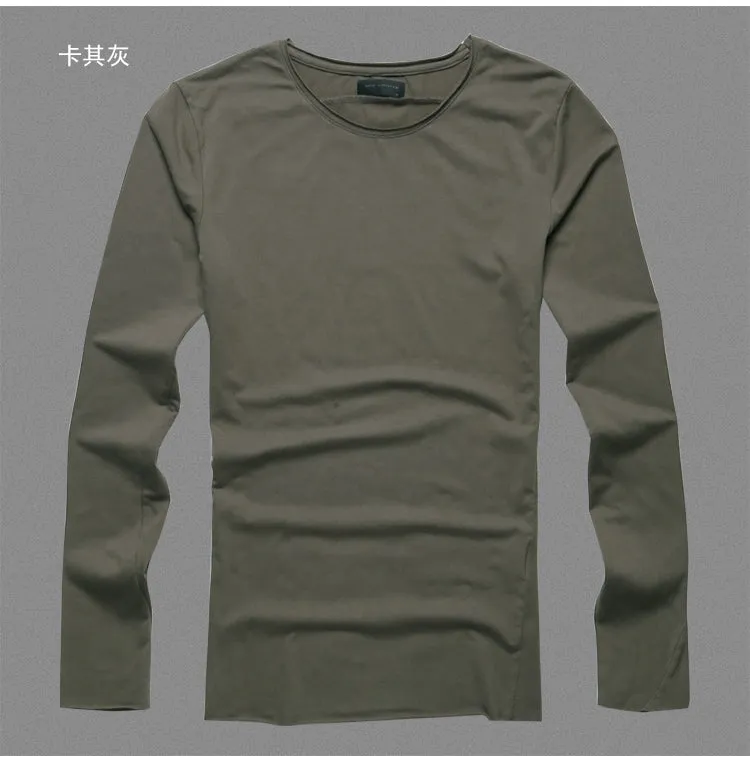 Men's Long Sleeved Autumn T-Shirt