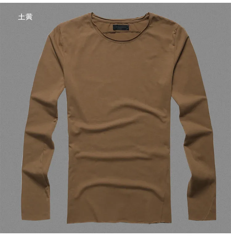 Men's Long Sleeved Autumn T-Shirt