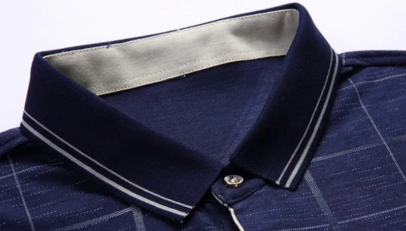 Men's Long Sleeved Polo Shirt