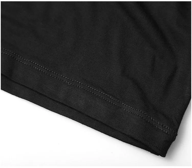 Men's Long Sleeved Turtleneck T-Shirt