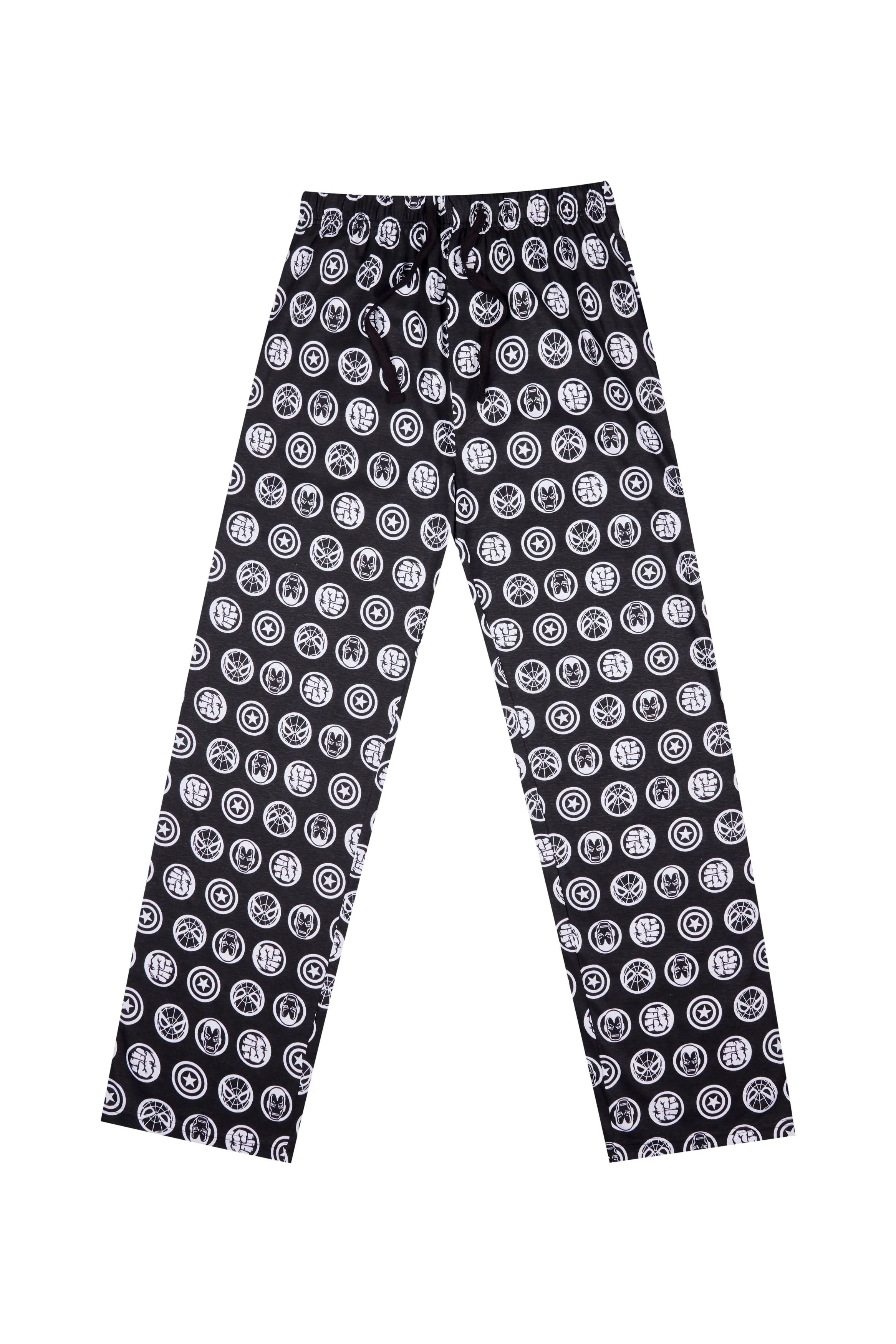 Men's Marvel 1939 Pocket Character Cotton Long Pyjamas
