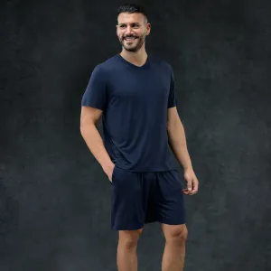 Men's Pajama Set - Short   Tee (Storm)