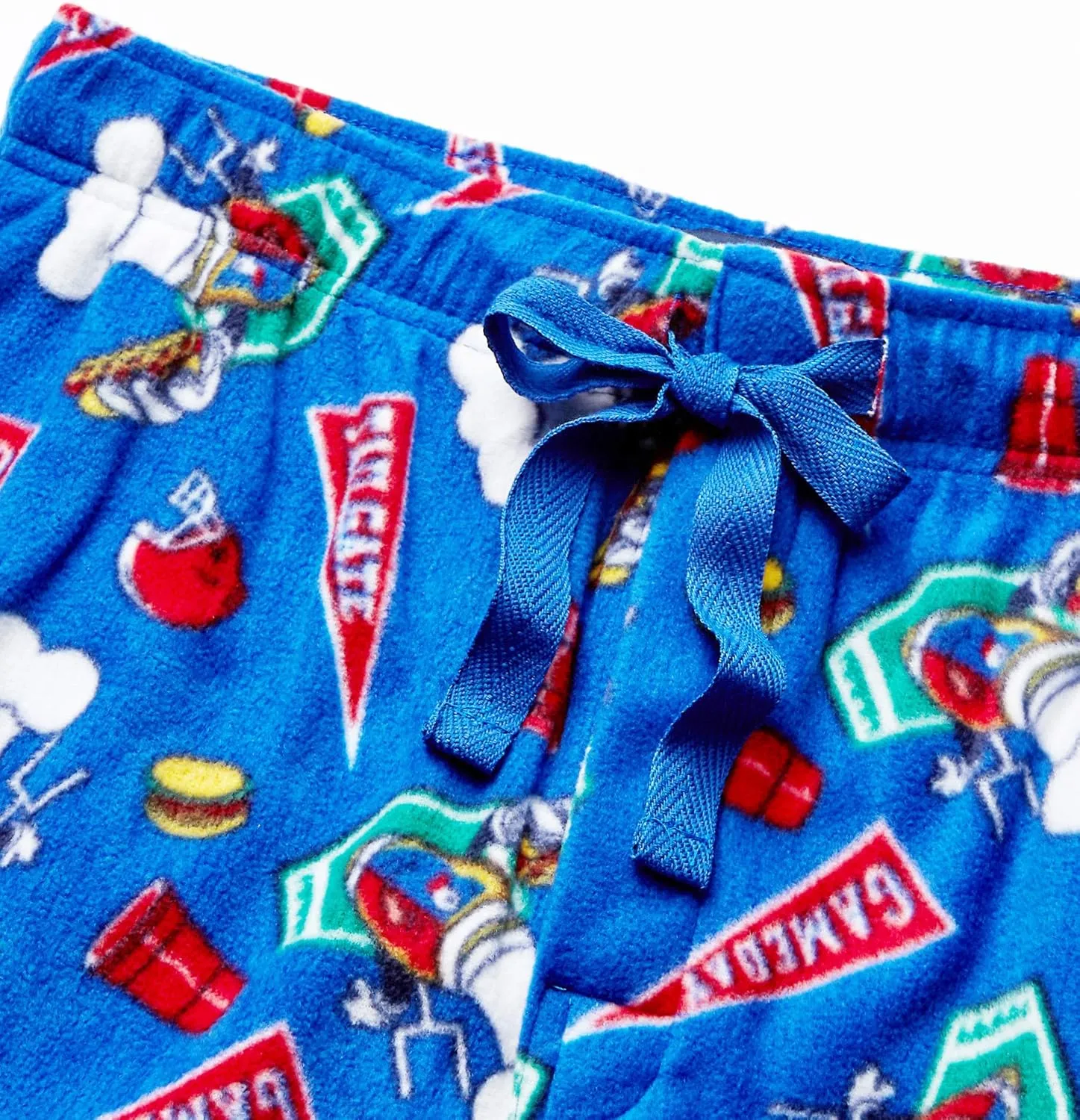 Men's Printed Microfleece Pajama Pant