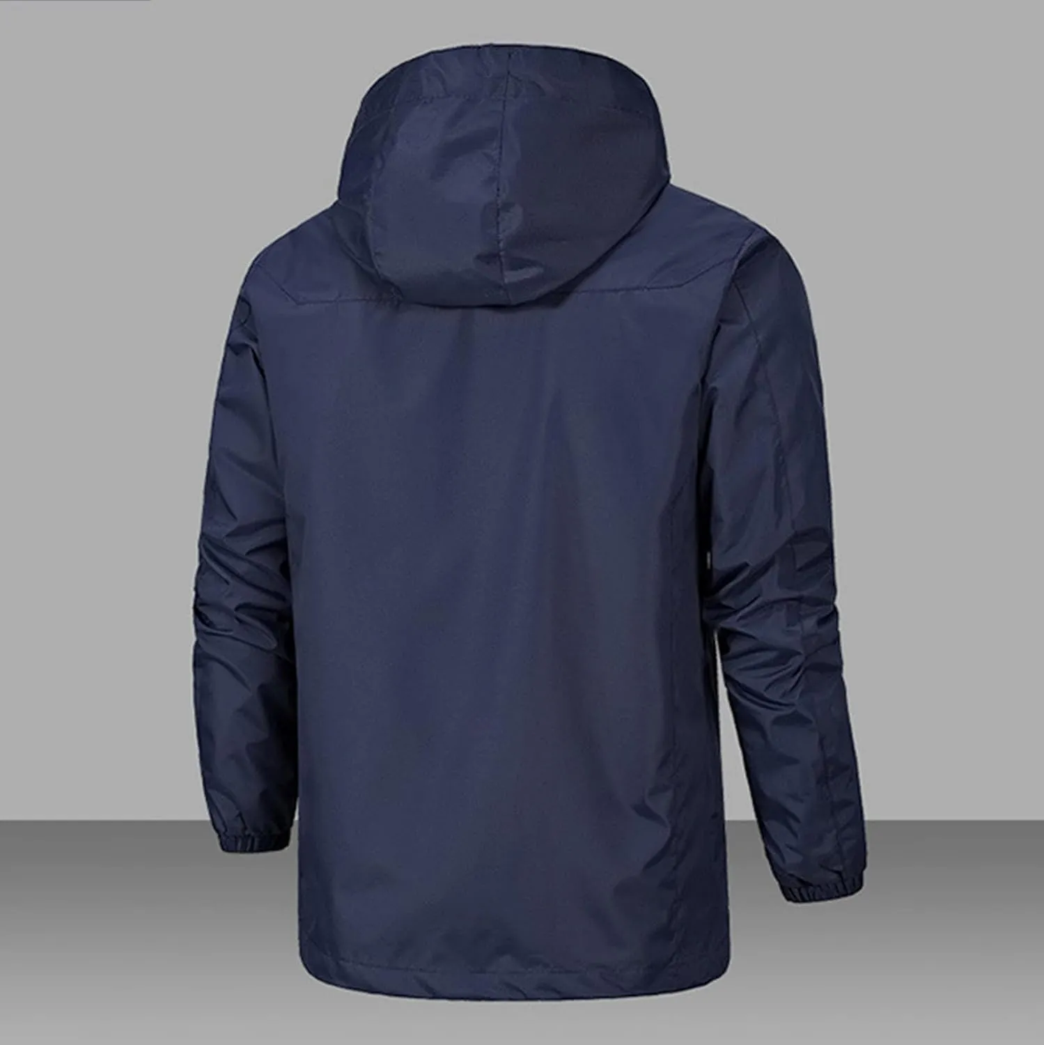 Men's Rain Suit Waterproof Lightweight Rain Gear for Golf Hiking Cycling Raincoat Fashion Lightweight Rain Jacket