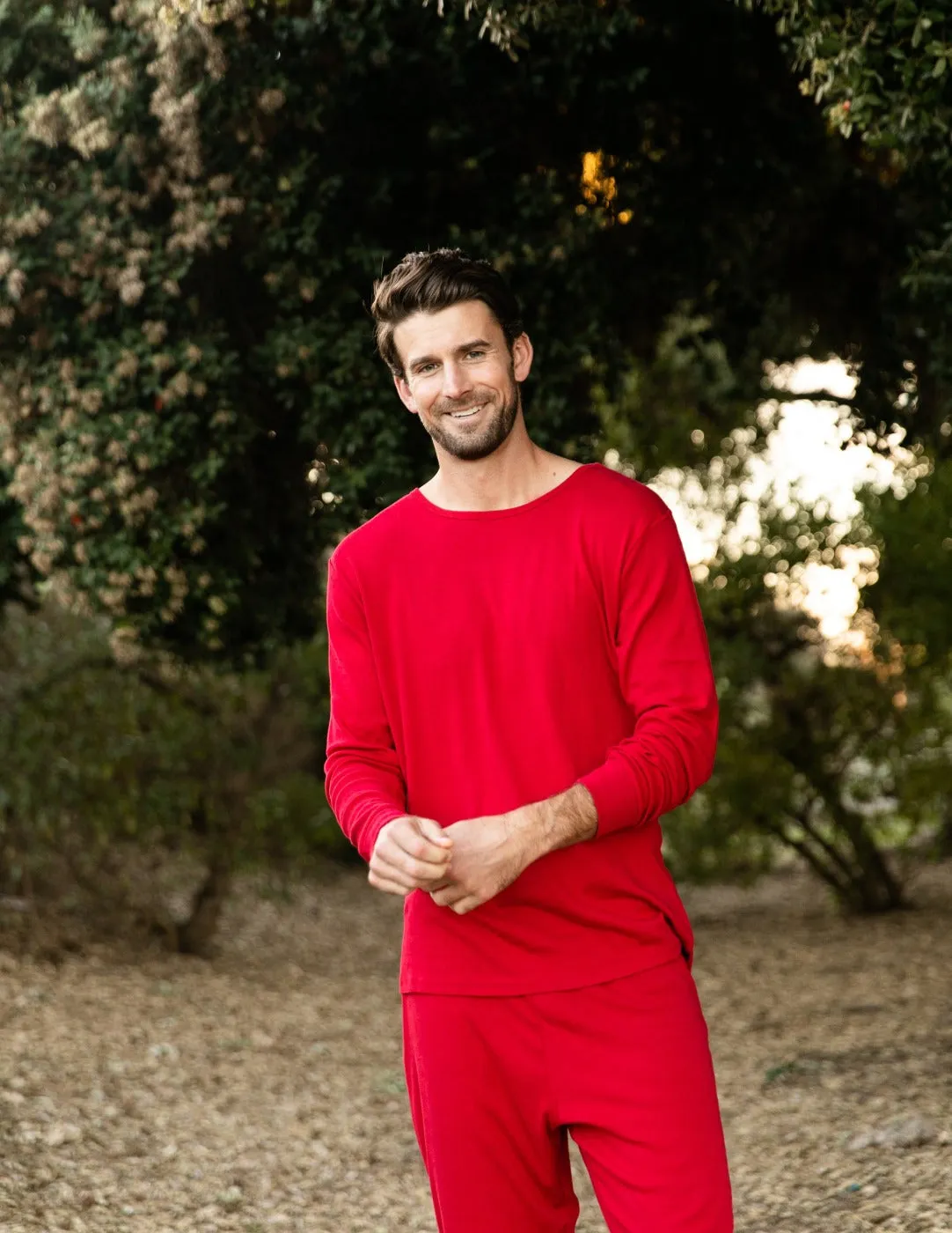 Men's Solid Color Pajamas