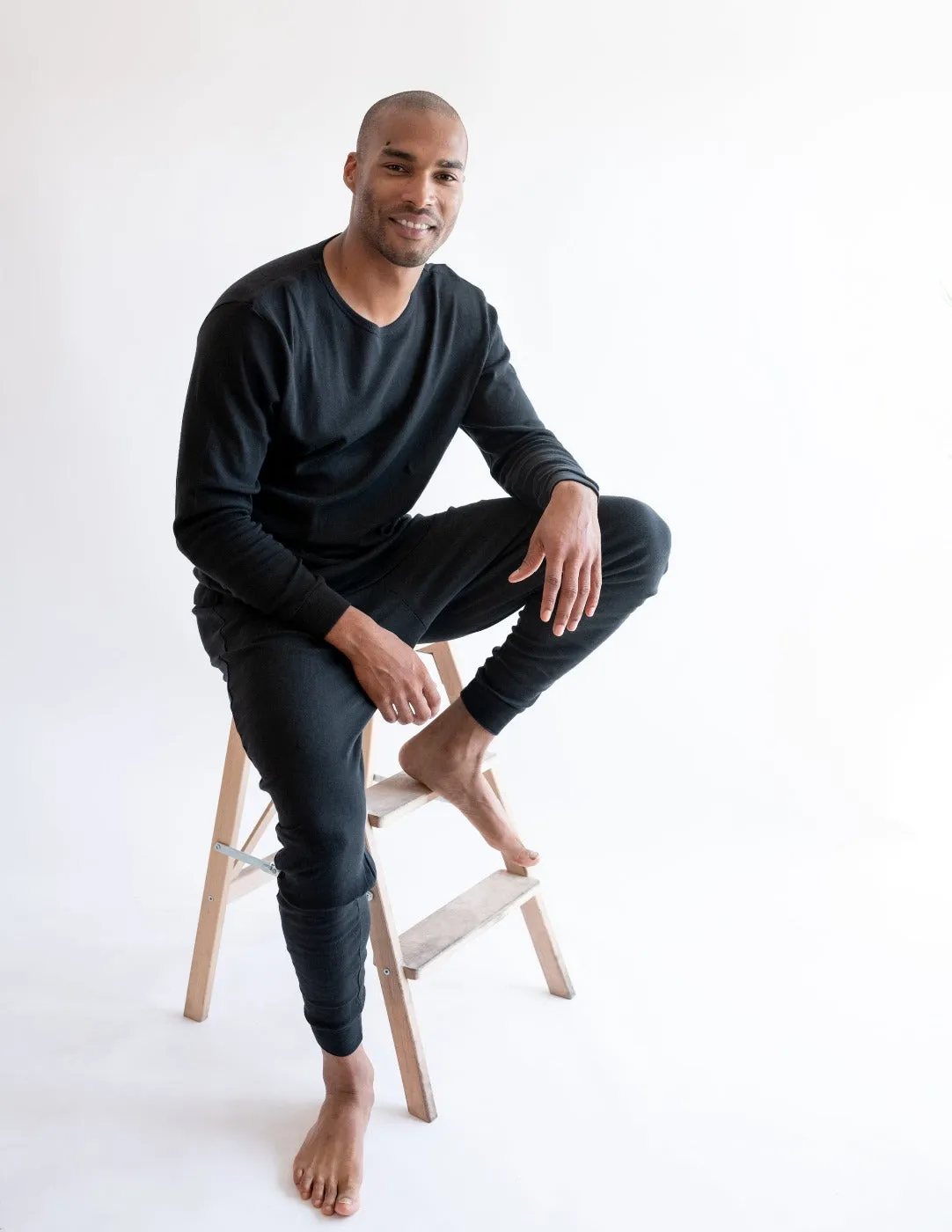 Men's Solid Color Pajamas