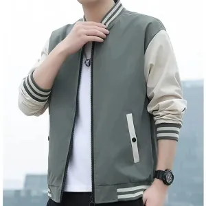 Men's Spring and Autumn Casual Fashion Brand New Arrival Jacket Men's Clothing Sports Autumn Clothing Tops Men Outwear