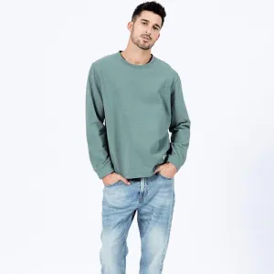 Men's Spring Long Sleeved O-Neck T-Shirt