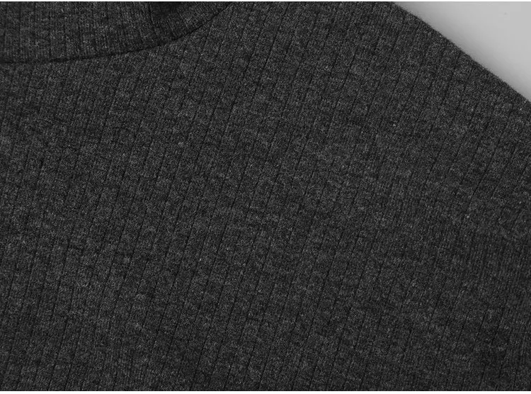 Men's Spring/Autumn Basic Cotton Stretch Slim Long-Sleeved T-Shirt