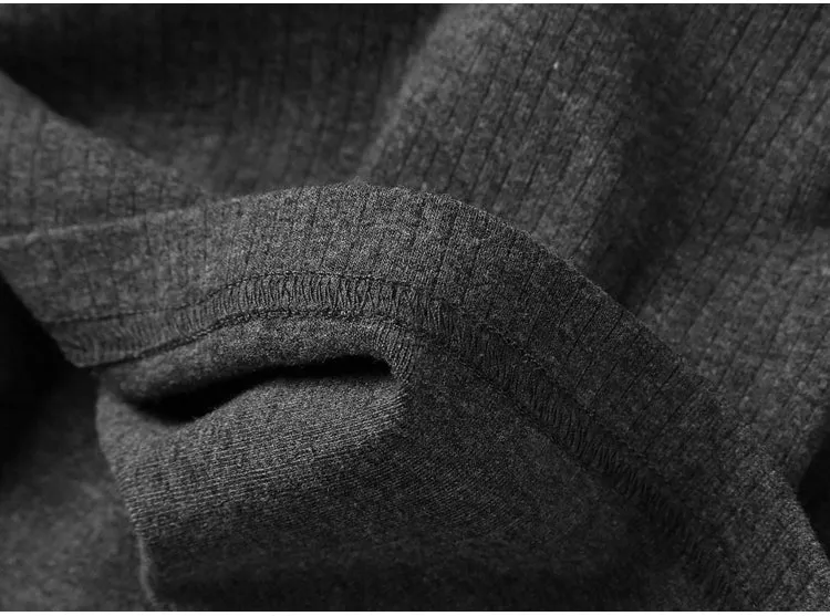 Men's Spring/Autumn Basic Cotton Stretch Slim Long-Sleeved T-Shirt