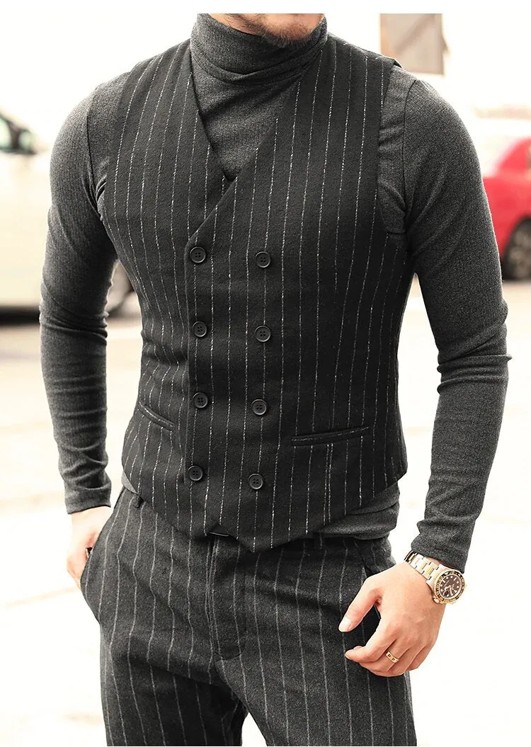 Men's Spring/Autumn Basic Cotton Stretch Slim Long-Sleeved T-Shirt