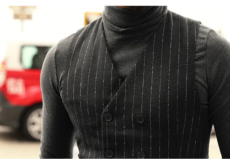 Men's Spring/Autumn Basic Cotton Stretch Slim Long-Sleeved T-Shirt