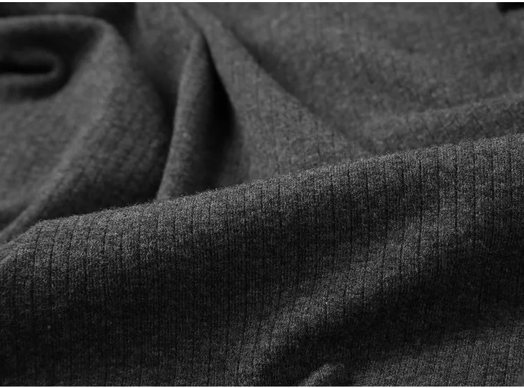 Men's Spring/Autumn Basic Cotton Stretch Slim Long-Sleeved T-Shirt