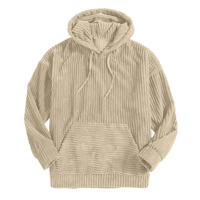 Men's Thickened Corduroy Hoodie 95234895U
