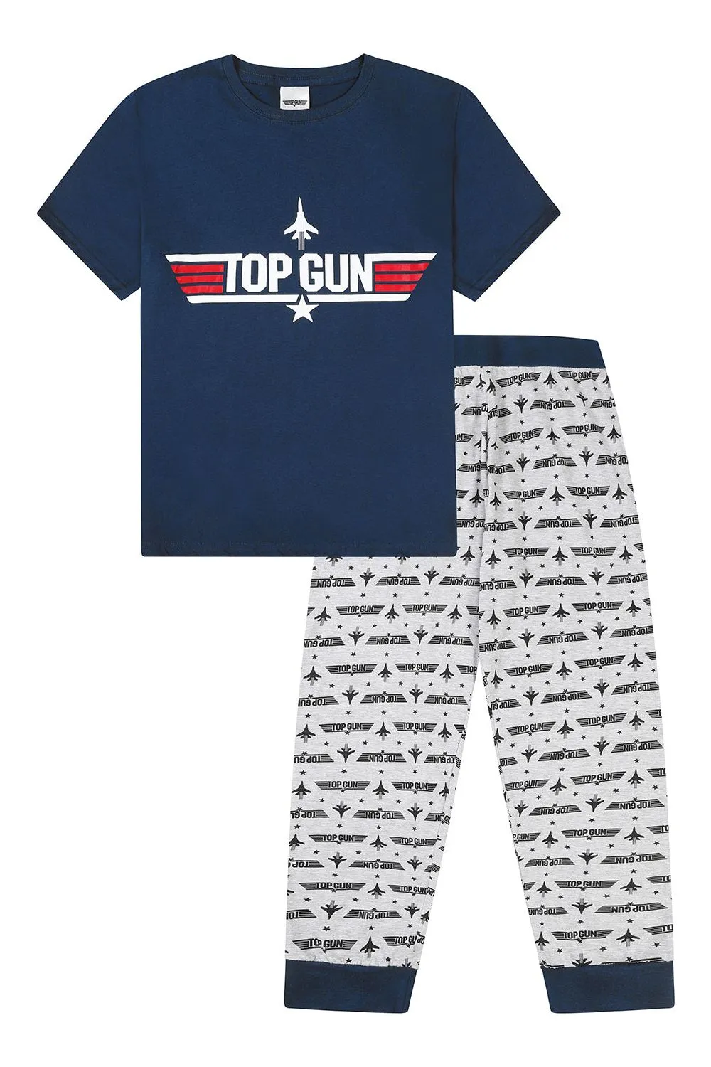 Mens Top Gun Long Pyjamas