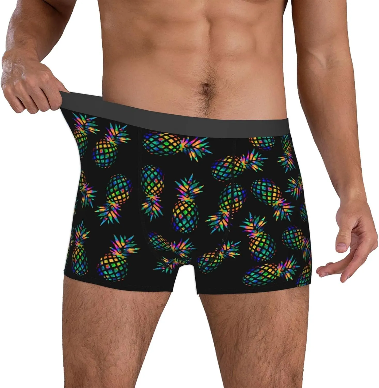 Men's Underwear Boxer Briefs Breathable Underwear Sports Trunks