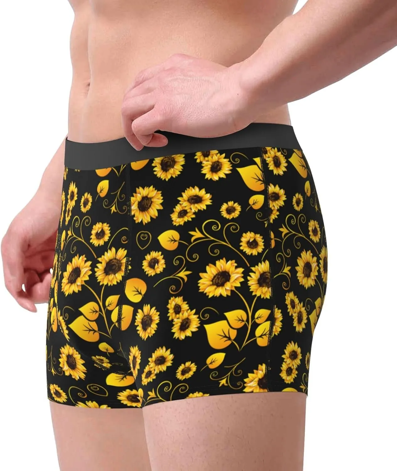 Men's Underwear Boxer Briefs Breathable Underwear Sports Trunks