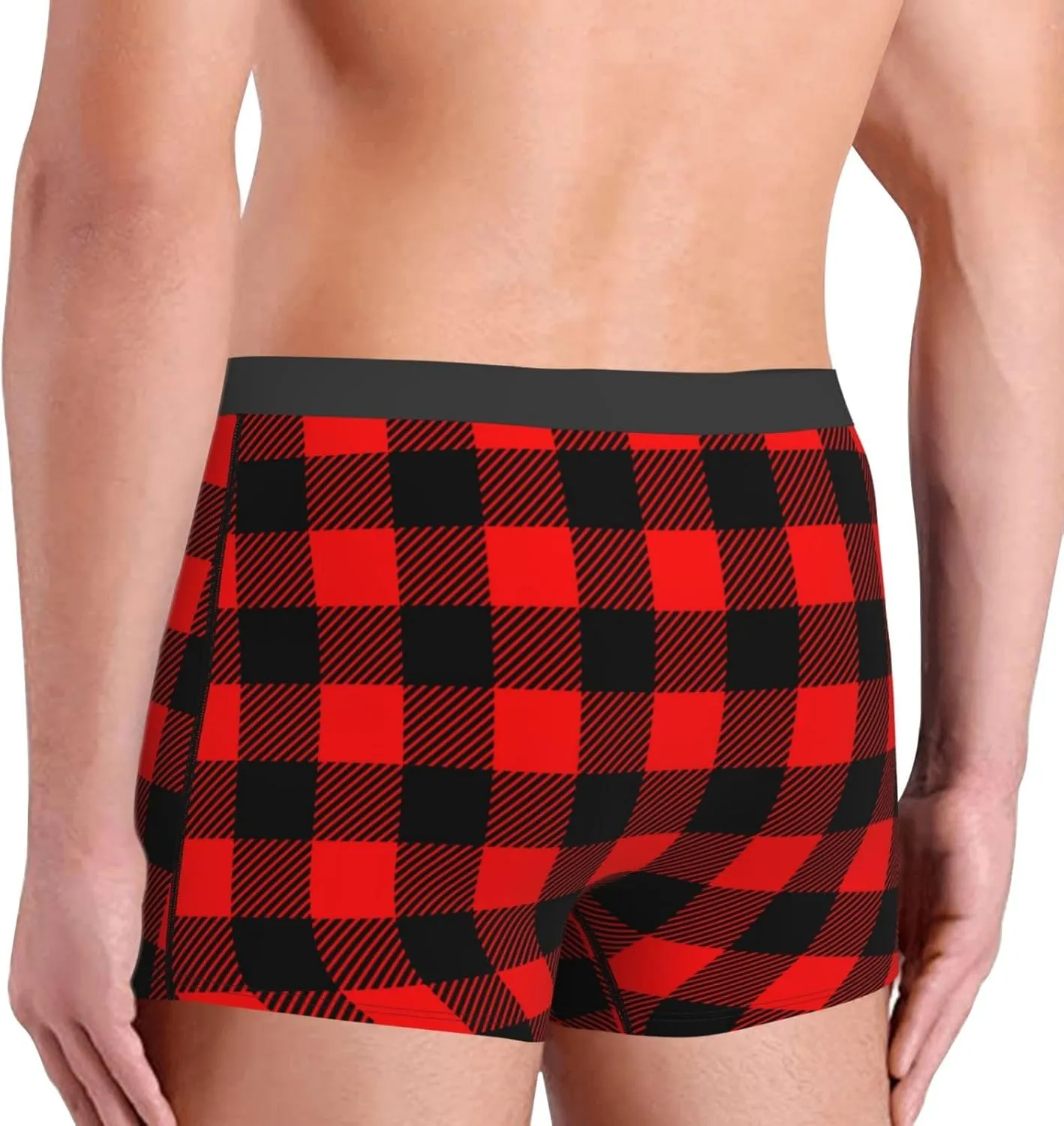 Men's Underwear Boxer Briefs Soft Breathable Trunks Underwear