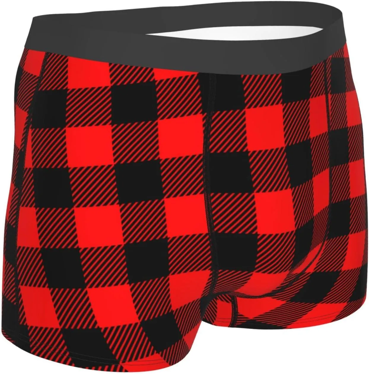 Men's Underwear Boxer Briefs Soft Breathable Trunks Underwear