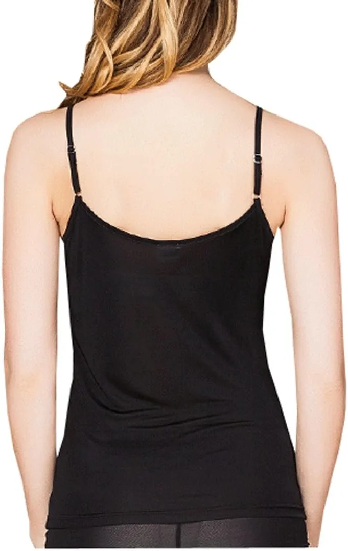 METWAY Womens Silk Camisole/Spaghetti Strap Mulberry Silk Cami Tops/Stretchable Real Knit Silk Tank Undershirt for Layerling