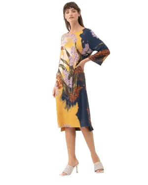 Mey Noelia Autumn Print Ink Blue Modal Nighshirt