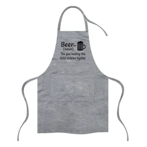 Microfibre Printed Apron - Beer 2020
