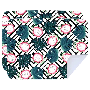 Microfibre Printed Tea Towel - Dragon Fruit (2 pk)