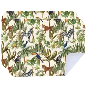 Microfibre Printed Tea Towel - Game Reserve (2 pk)