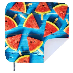 Microfibre - Towel 4 Two - Printed Beach Blanket - Blue Watermelon