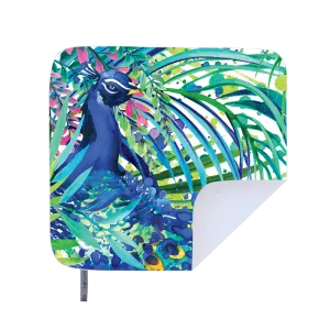 Microfibre - Towel 4 Two - Printed Beach Blanket - Peacock