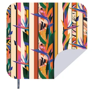 Microfibre - Towel 4 Two - Printed Beach Blanket - Strelitzia Stripes