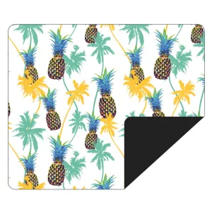 Microfibre - Waterproof Printed Picnic Blanket - Pine Palms