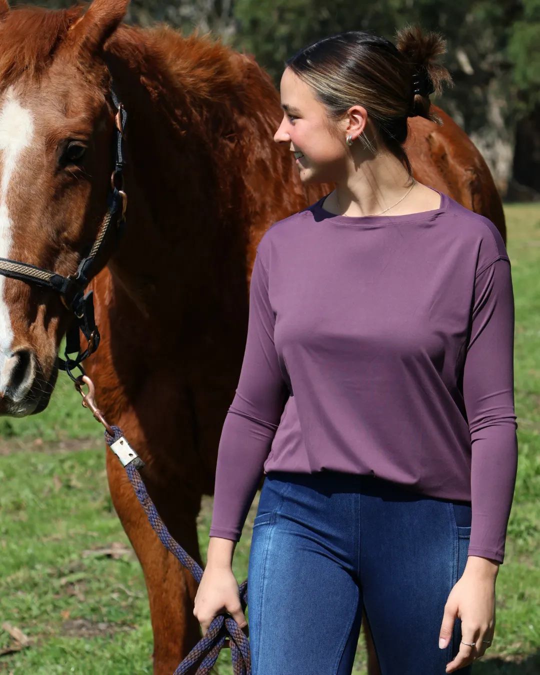 Mila relaxed top