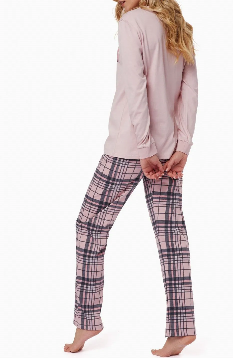 Minerva γυναικεία Πιτζάμα Monday Mood dusty pink #52031