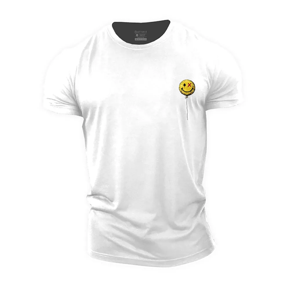 Mini Smiley Ballon Cotton T-Shirt