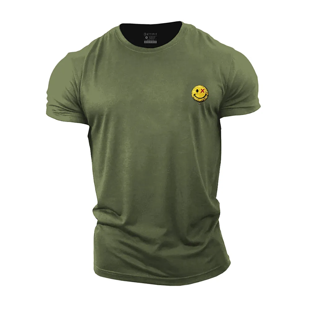 Mini Smiley Ballon Cotton T-Shirt