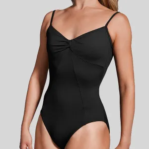 MIRELLA BLACK LABEL TWIST CAMISOLE LEOTARD - ADULT #MB7228