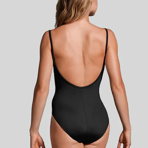 MIRELLA BLACK LABEL TWIST CAMISOLE LEOTARD - ADULT #MB7228