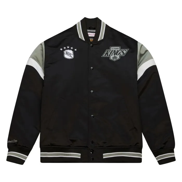 MITCHELL & NESS NHL HEAVYWEIGHT SATIN JACKET KINGS