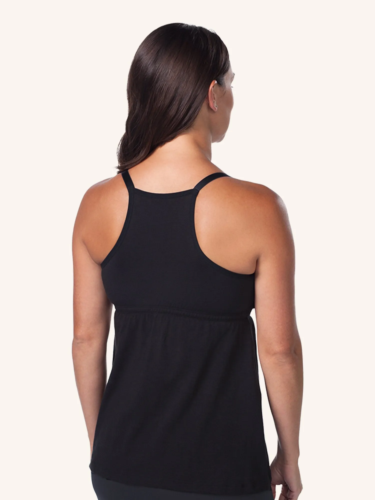 Modern Square Neck Maternity to Nursing Tank