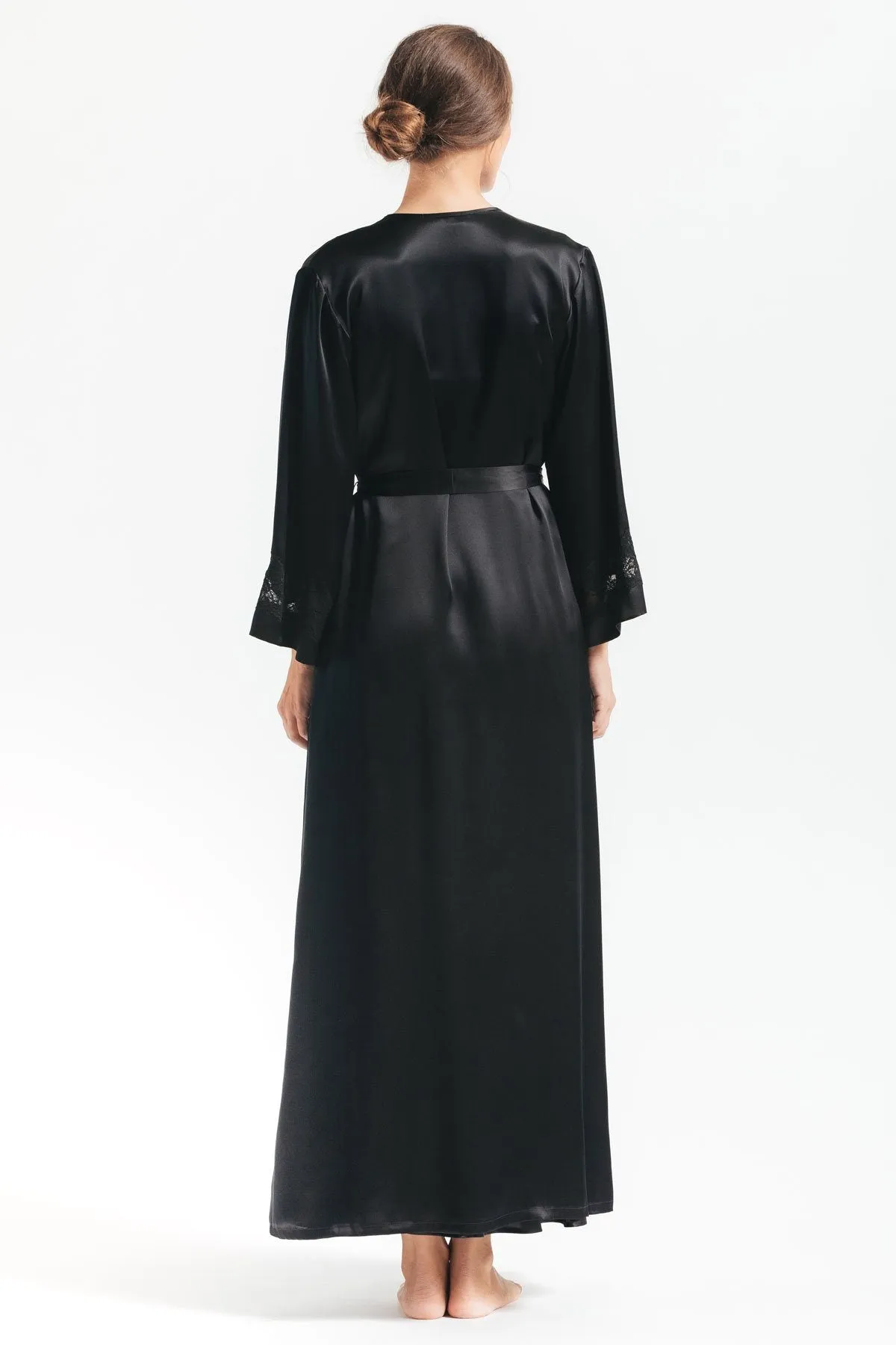 Morgan Long Silk Robe