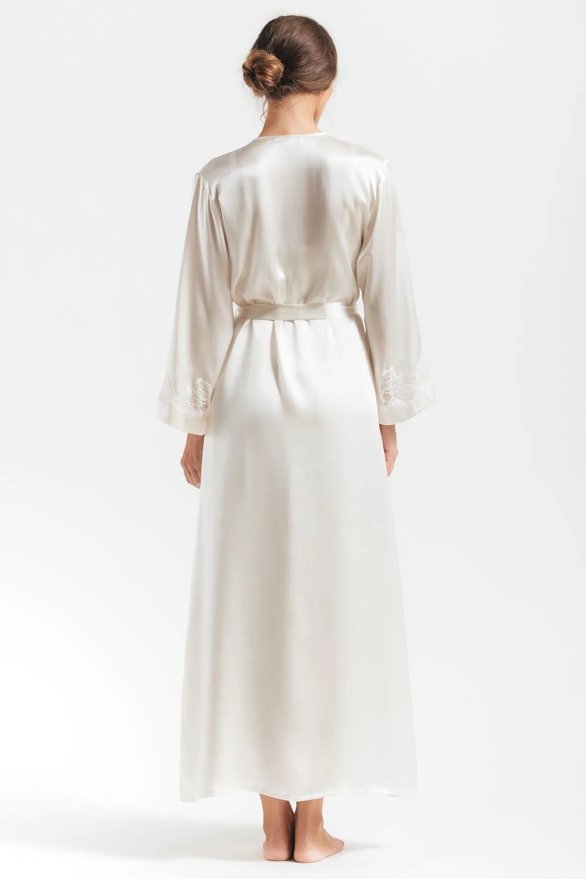 Morgan Long Silk Robe