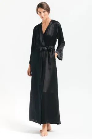 Morgan Long Silk Robe