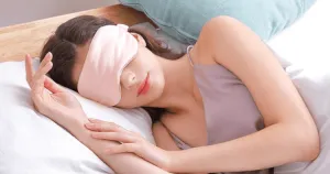 Mulberry Silk Sleep Mask H8.5cm*20.5cm, Pink