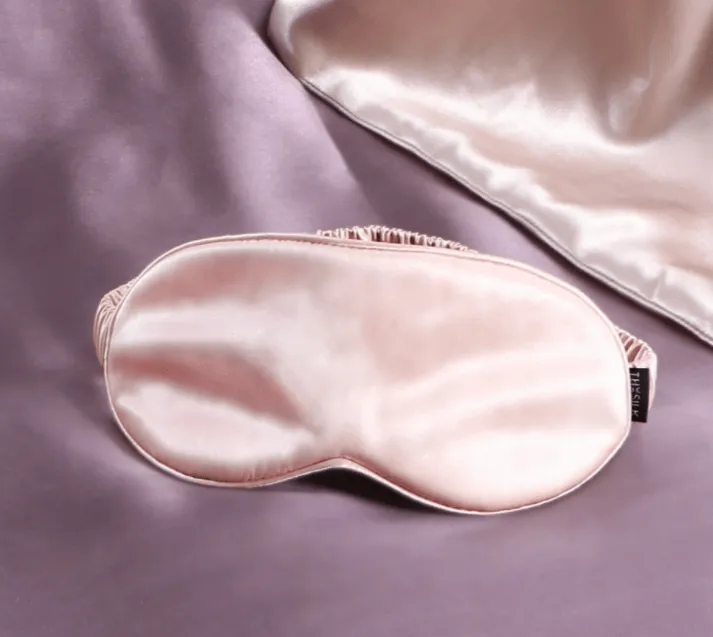 Mulberry Silk Sleep Mask H8.5cm*20.5cm, Pink