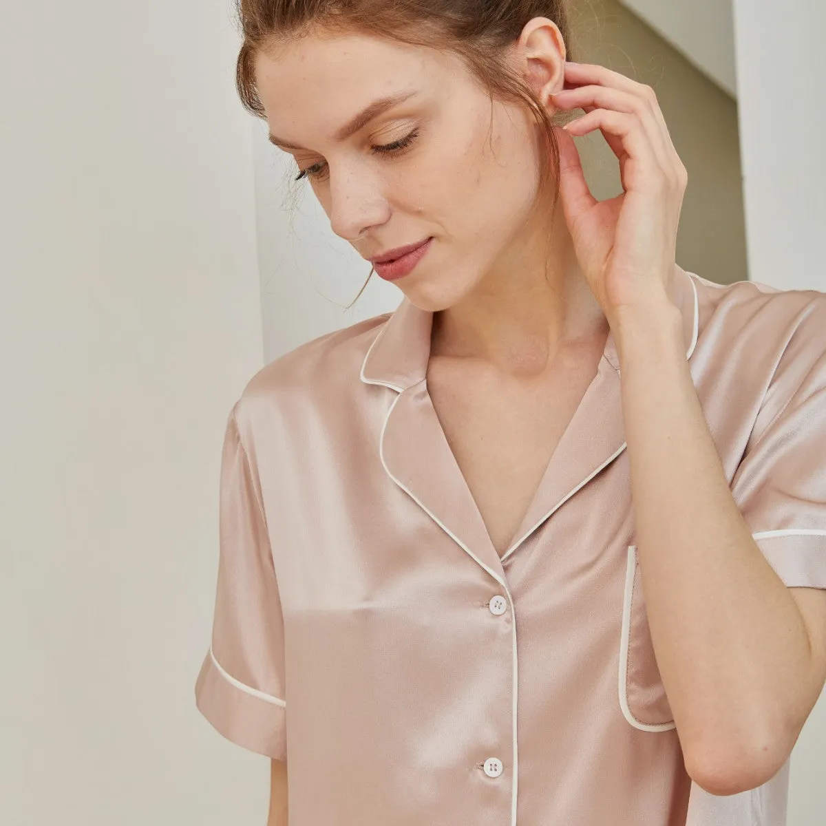 Mulberry Silk Sleep Shirt