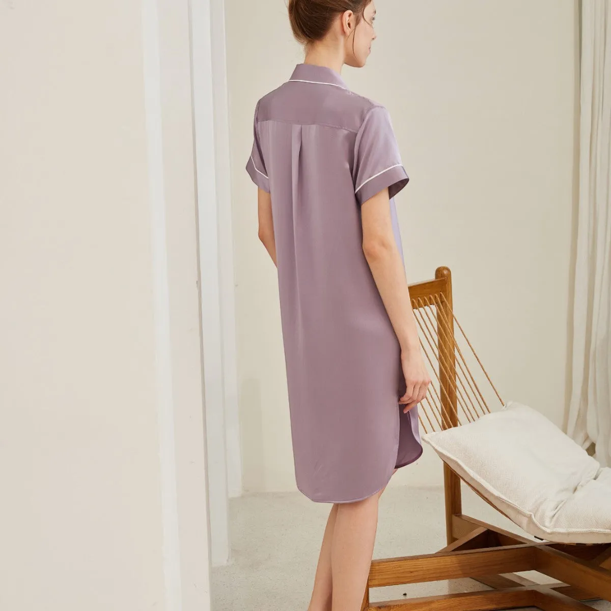 Mulberry Silk Sleep Shirt