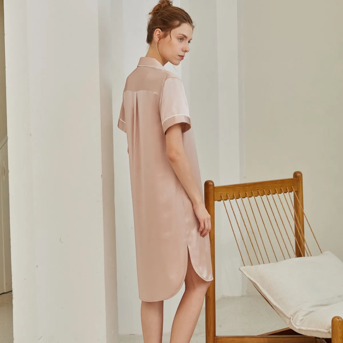 Mulberry Silk Sleep Shirt